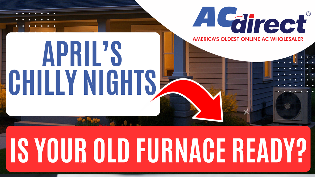 A comfortable suburban home on a cool spring evening, powered by an efficient heat pump system.