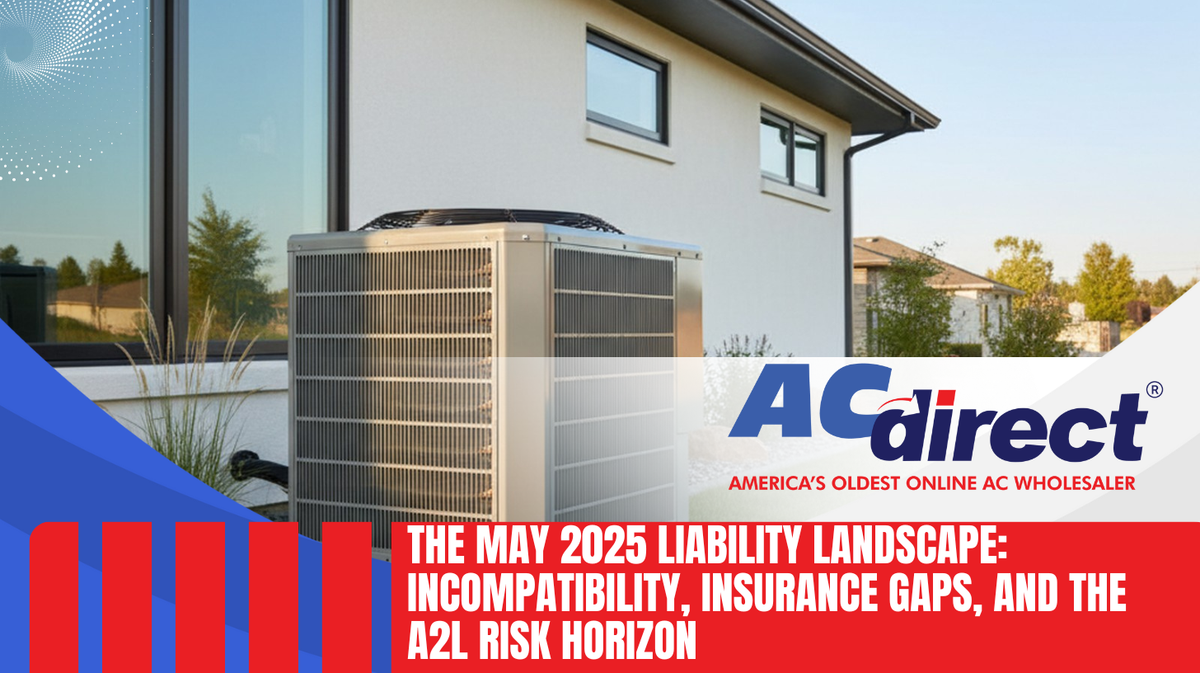 The May 2025 Liability Landscape: Incompatibility, Insurance Gaps, and the A2L Risk Horizon