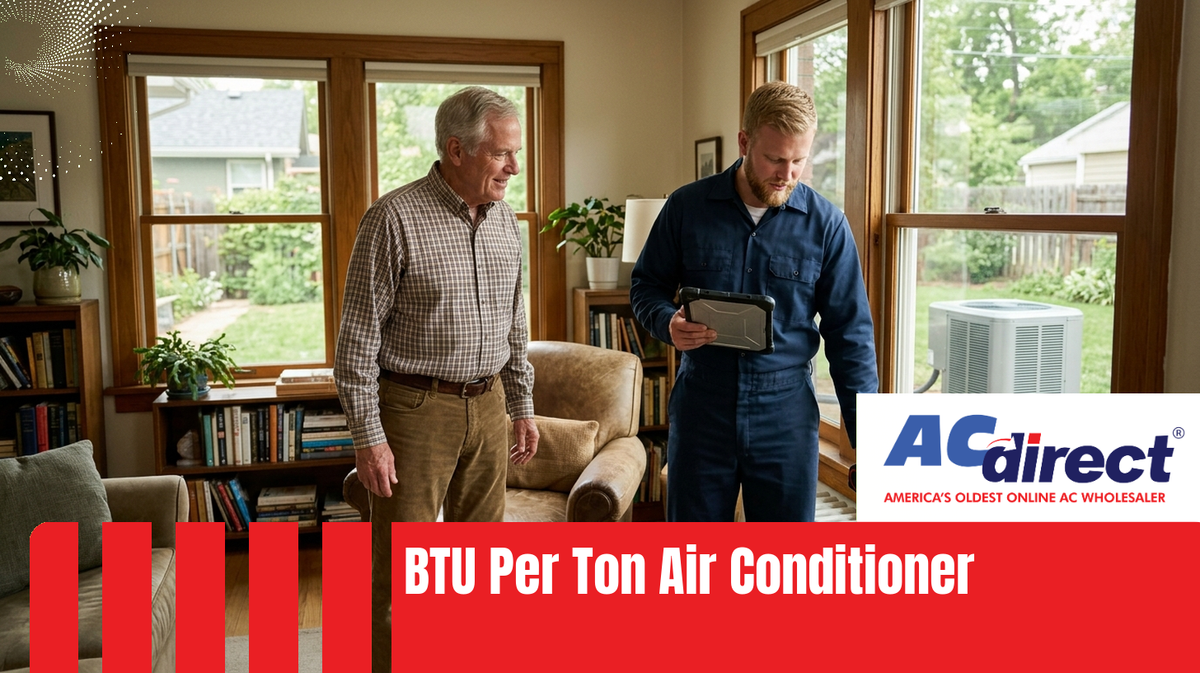BTU Per Ton Air Conditioner: How Much Cooling Power Do You Need?