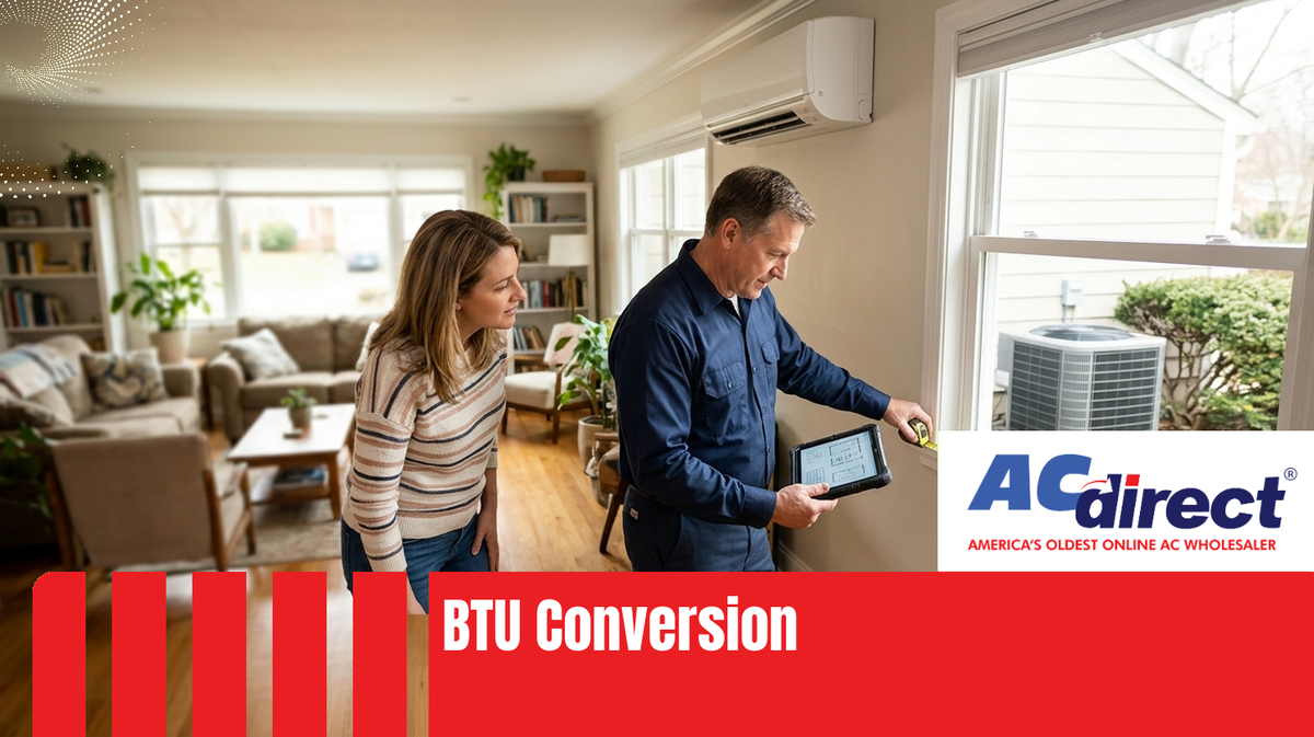 BTU Conversion: Matching Your AC to Your Space