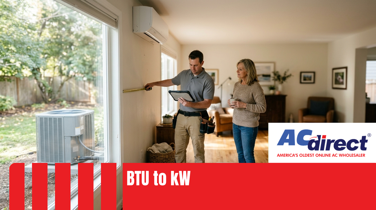 BTU to kW: Quickly Convert Your AC's Cooling Capacity