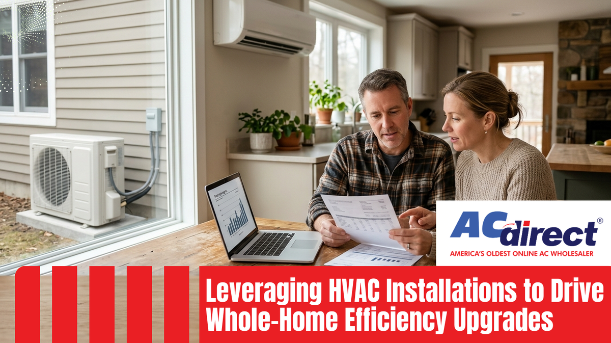 Leveraging HVAC Installations to Drive Whole-Home Efficiency Upgrades