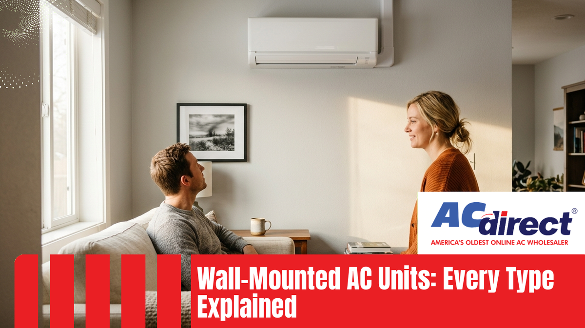 Wall-Mounted AC Units: Every Type Explained