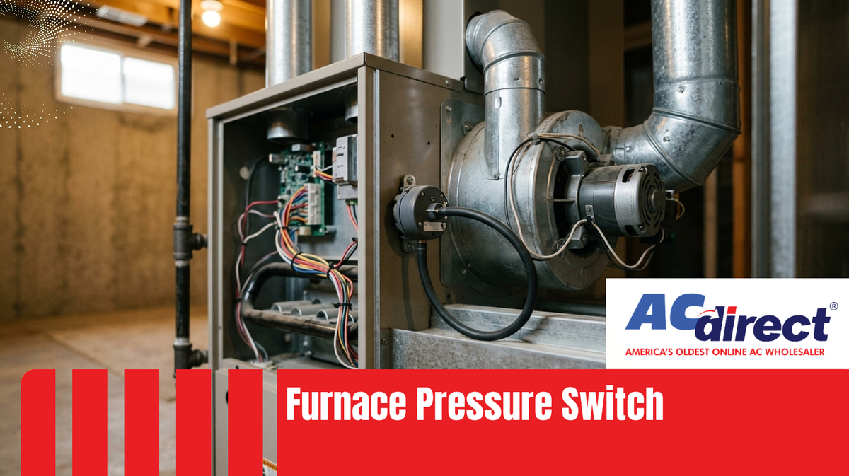 Furnace Pressure Switch: What It Does, Why It Trips and What It Tells You
