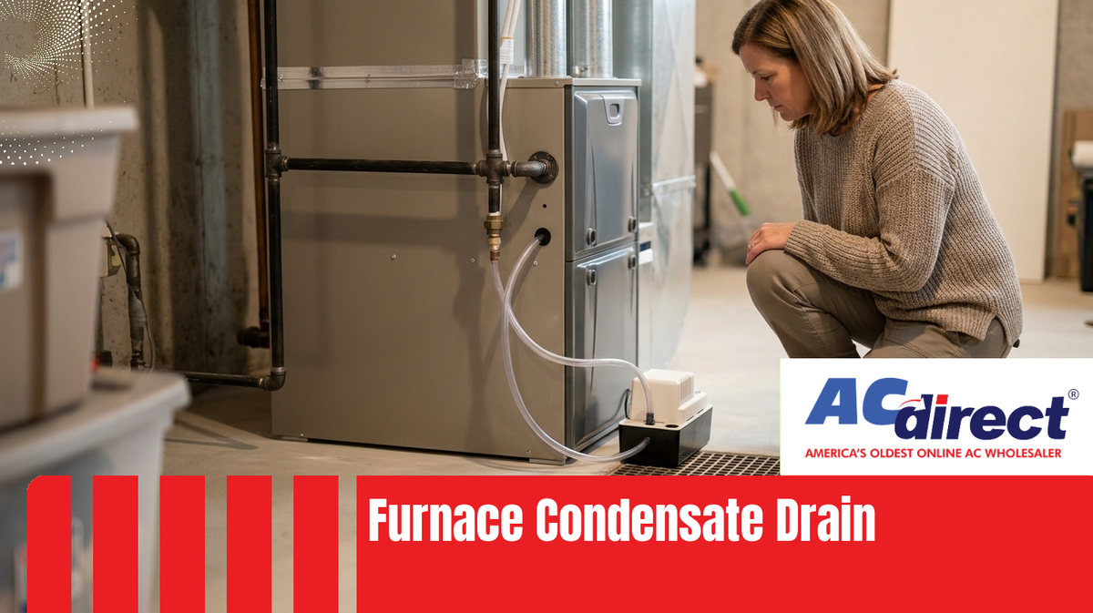 Furnace Condensate Drain: How It Works, Why It Clogs and What Happens When It Does