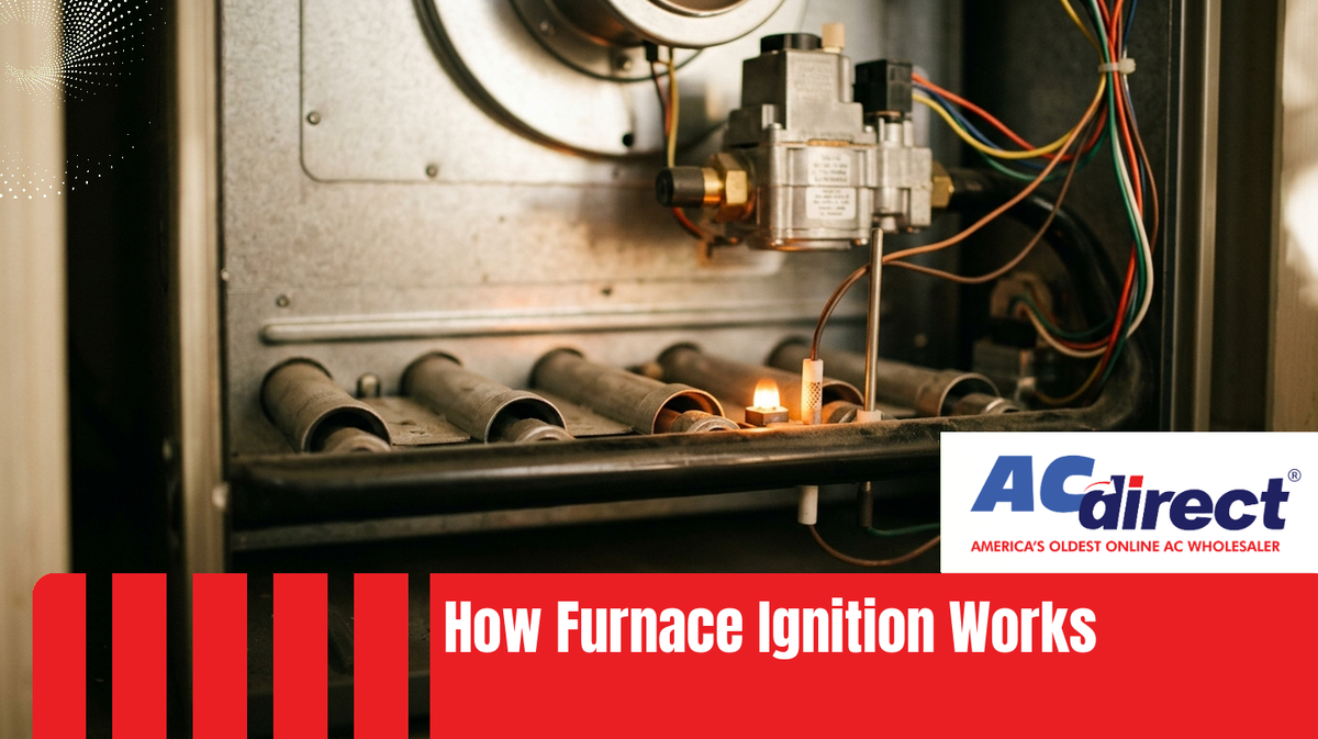 How Furnace Ignition Works: Hot Surface Igniter, Spark Igniter, Pilot Light and Flame Sensor