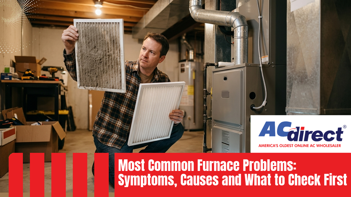 Most Common Furnace Problems: Symptoms, Causes and What to Check First