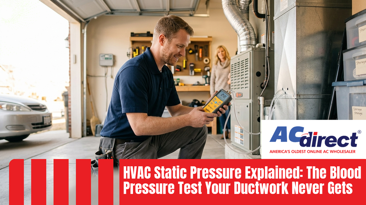 HVAC Static Pressure Explained: The Blood Pressure Test Your Ductwork Never Gets