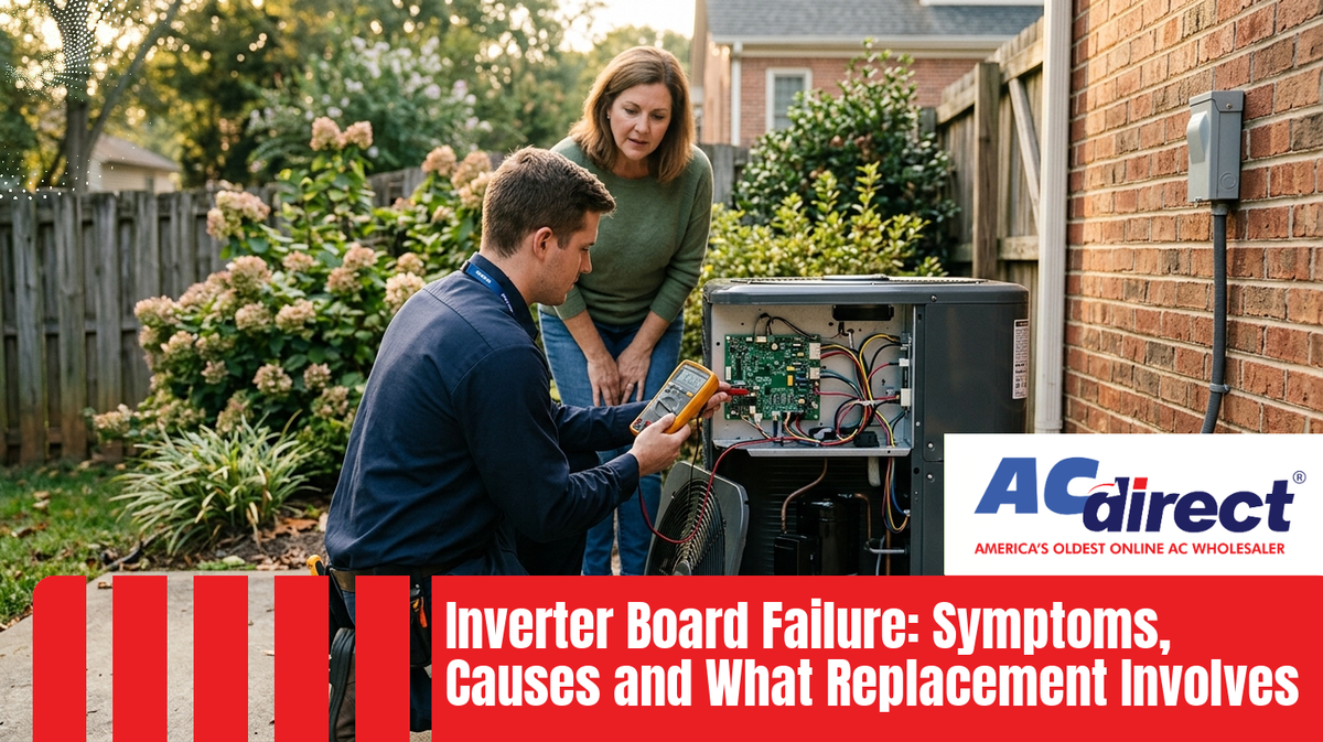 Inverter Board Failure: Symptoms, Causes and What Replacement Involves