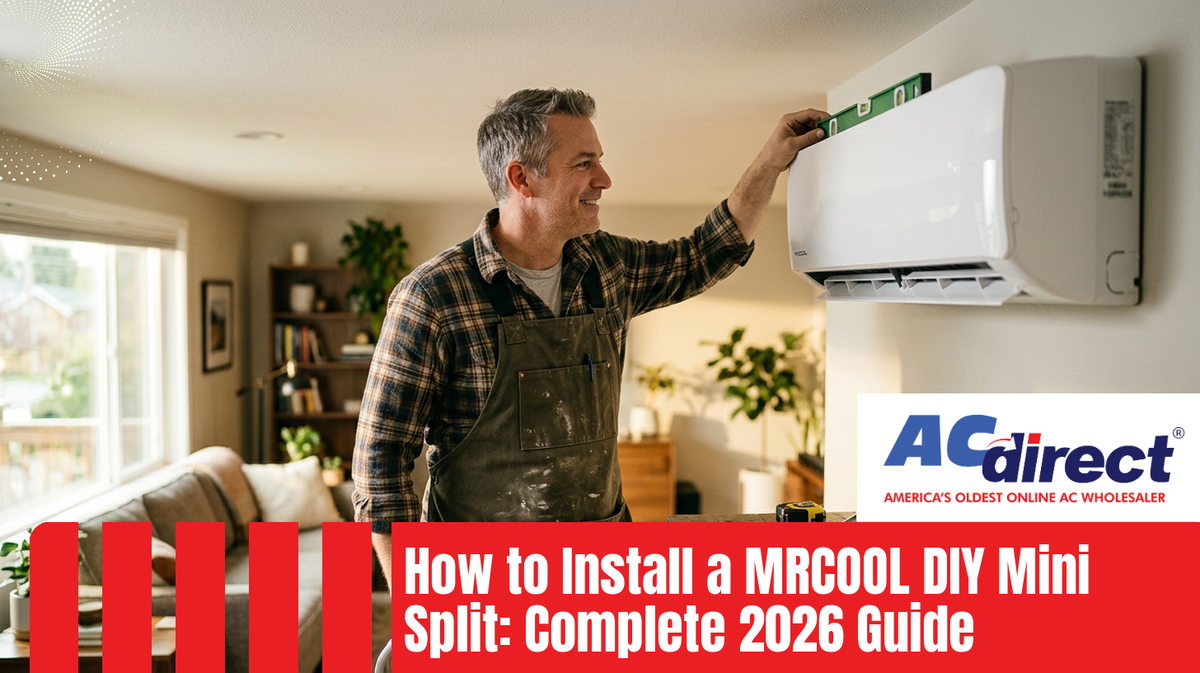 Featured image for: How to Install a MRCOOL DIY Mini Split: Complete 2026 Guide