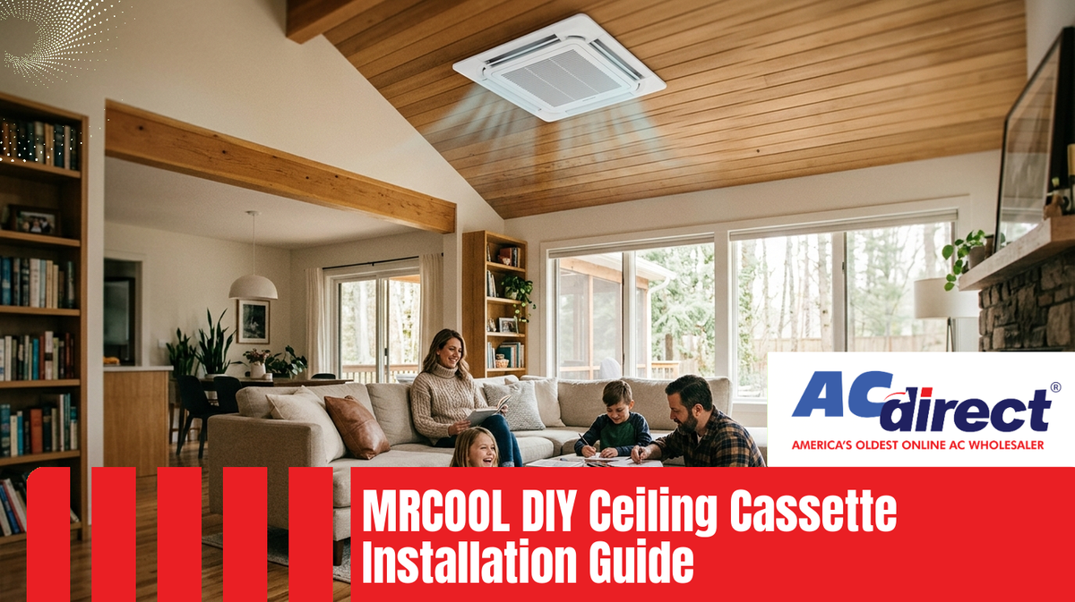 Featured image for: MRCOOL DIY Ceiling Cassette Installation Guide