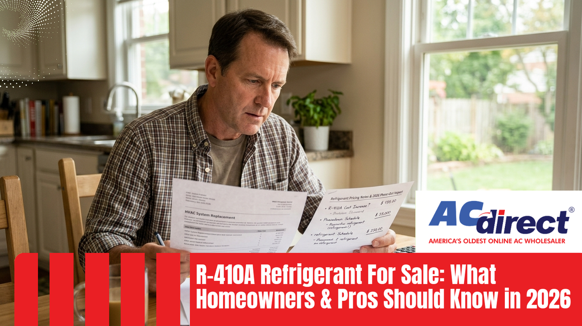 Featured image for: R-410A Refrigerant For Sale: What Homeowners & Pros Should Know in 2026