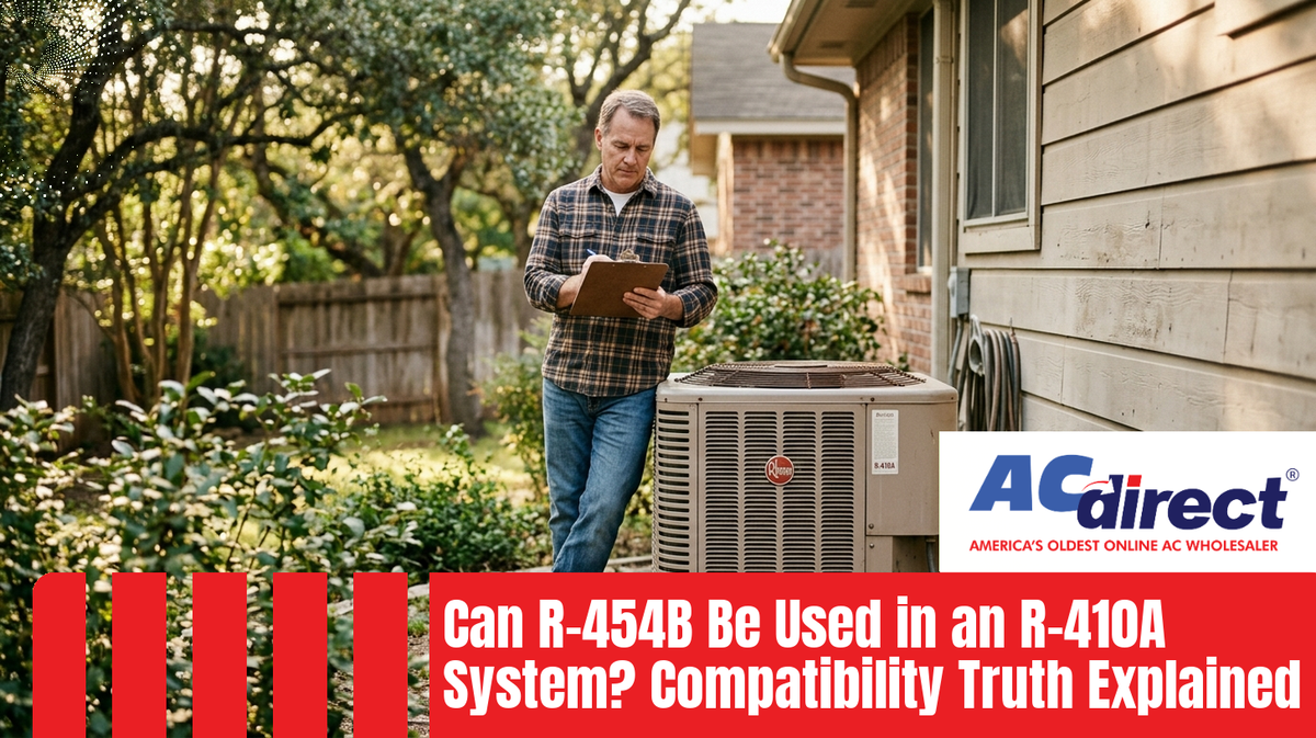 Featured image for: Can R-454B Be Used in an R-410A System? Compatibility Truth Explained