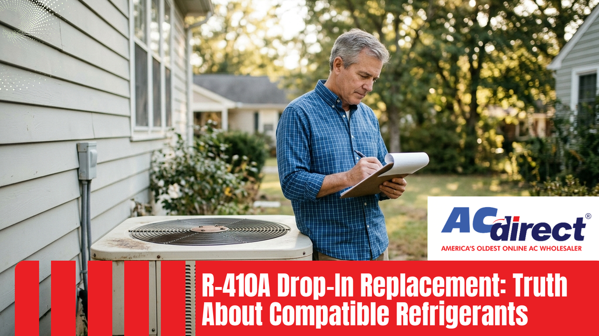 Featured image for: R-410A Drop-In Replacement: Truth About Compatible Refrigerants