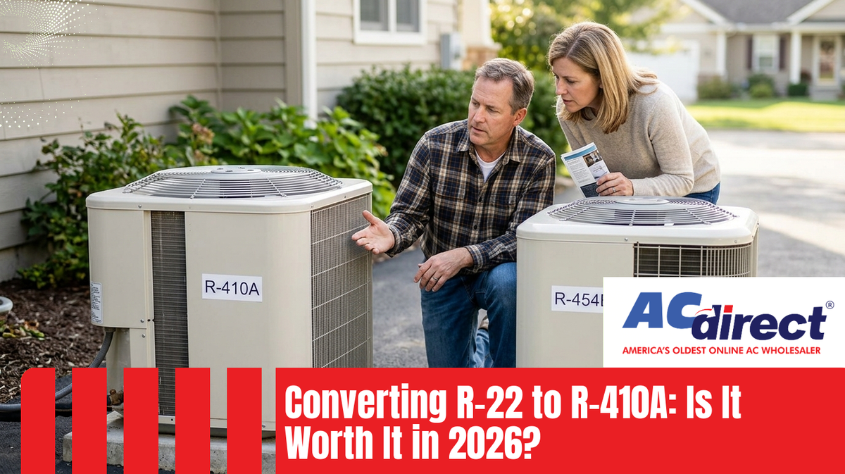Featured image for: Converting R-22 to R-410A: Is It Worth It in 2026?