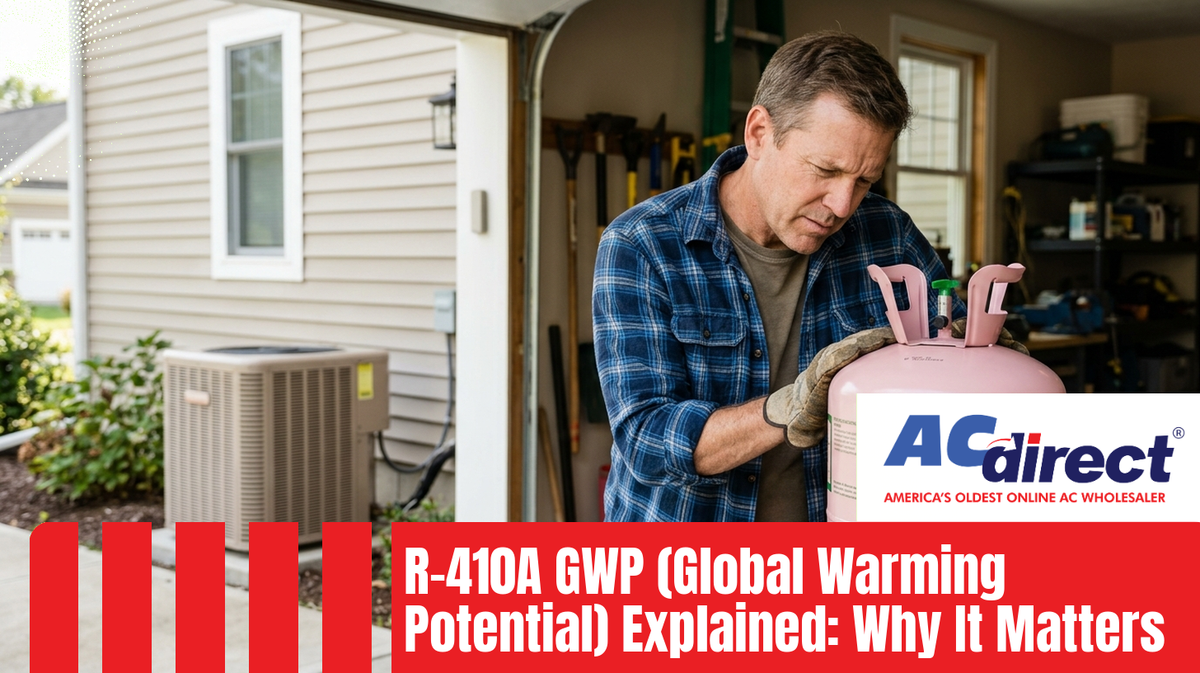 Featured image for: R-410A GWP (Global Warming Potential) Explained: Why It Matters