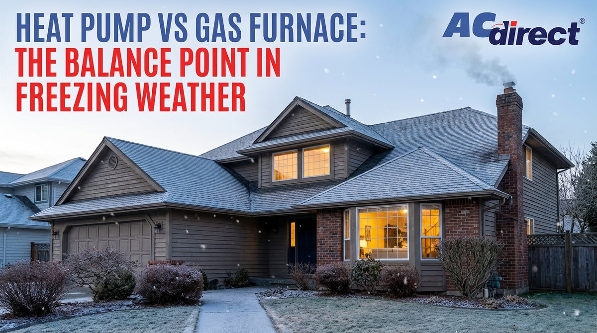 Heat Pump vs Gas Furnace Freezing Weather