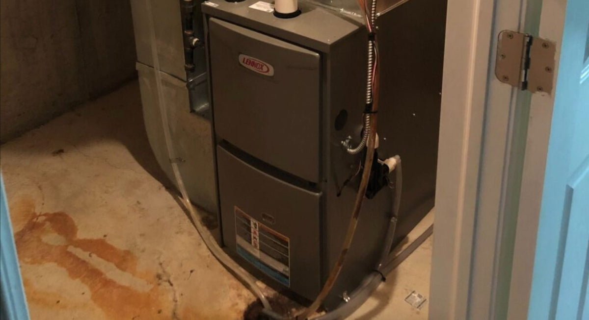Furnace is Leaking on the Floor