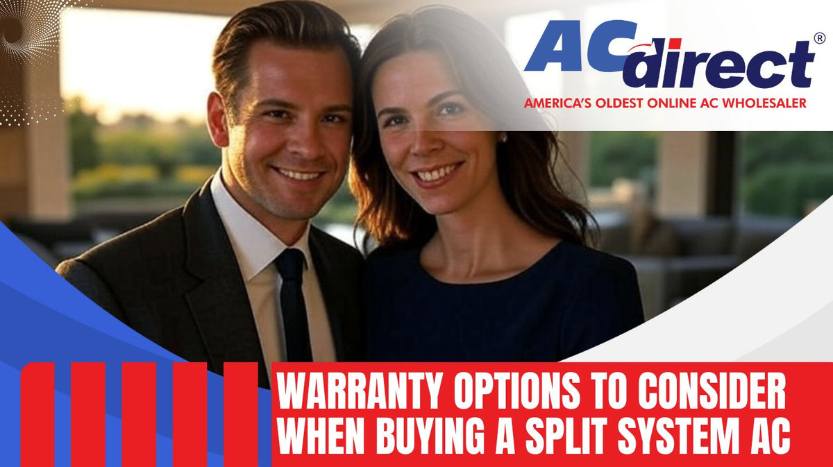 Guide to split system AC warranties including parts compressor labor registration deadlines and extended plan choices