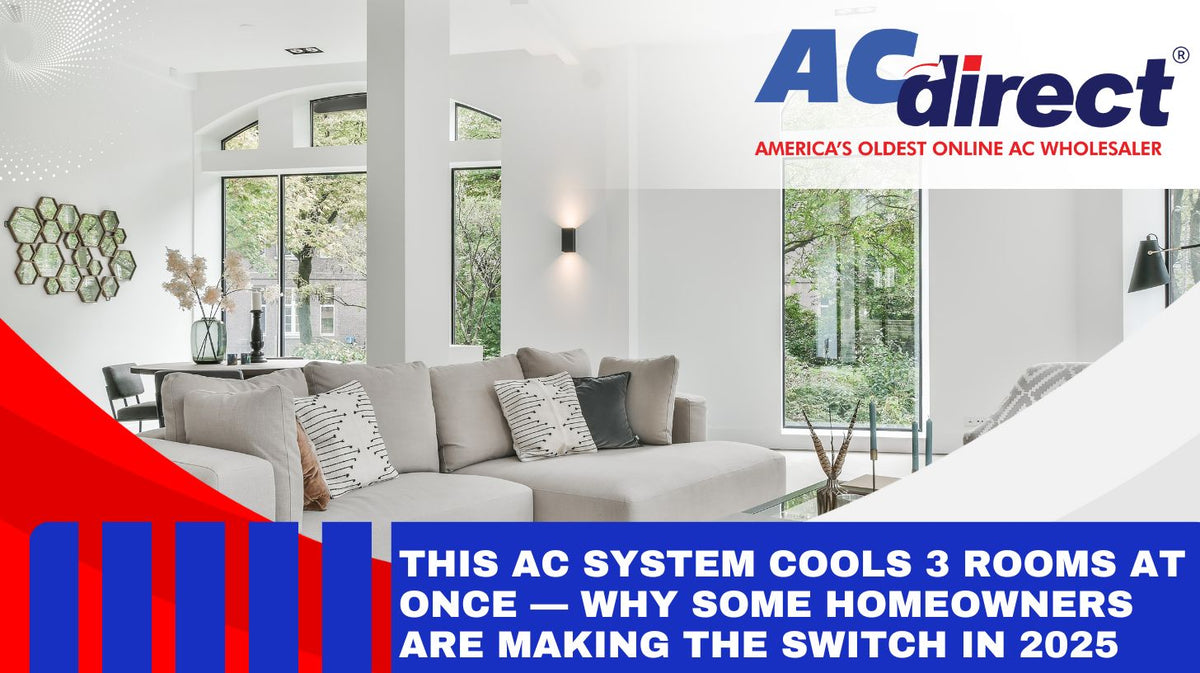 AC System Cools 3 Rooms at Once