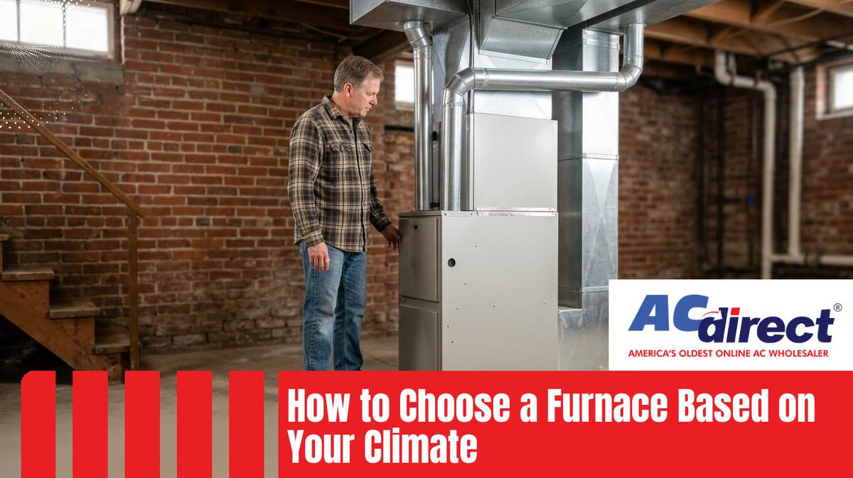 How to Choose a Furnace Based on Your Climate