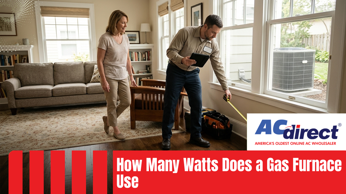 How Many Watts Does a Gas Furnace Use