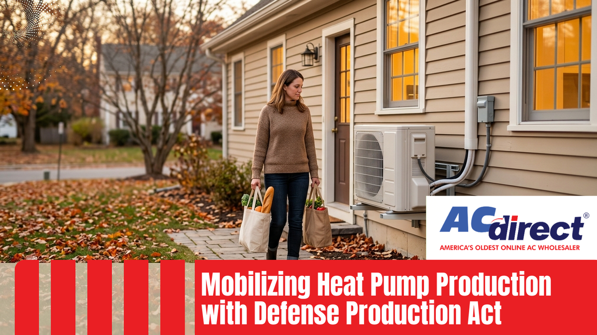 Mobilizing Heat Pump Production with Defense Production Act