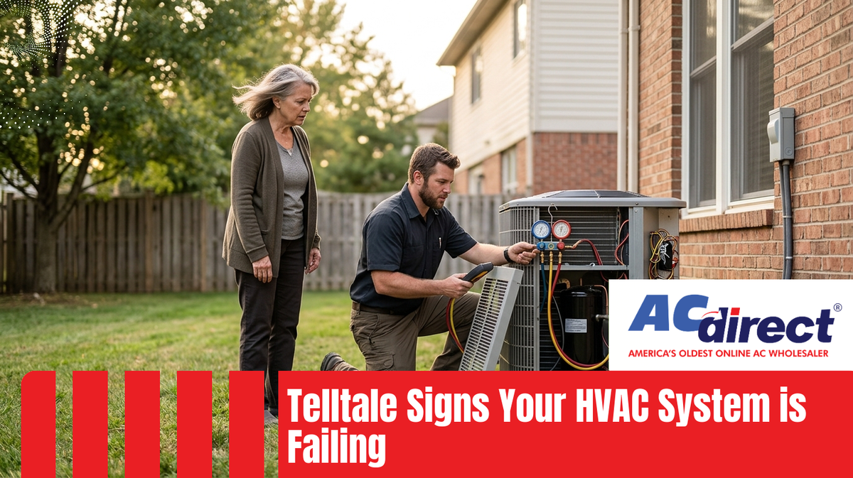 Telltale Signs Your HVAC System is Failing