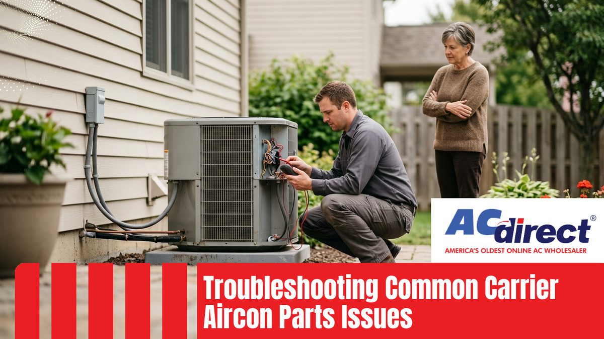 Troubleshooting Common Carrier Aircon Parts Issues