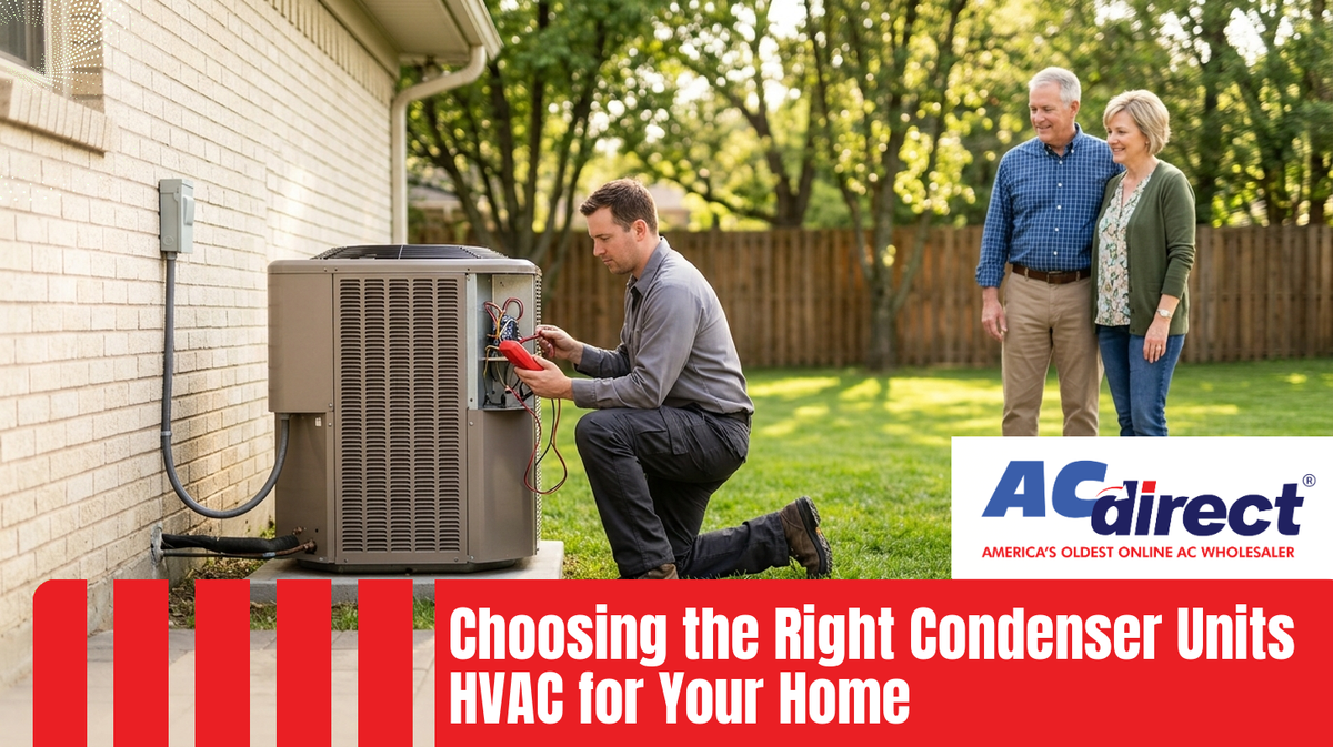 Choosing the Right Condenser Units HVAC for Your Home