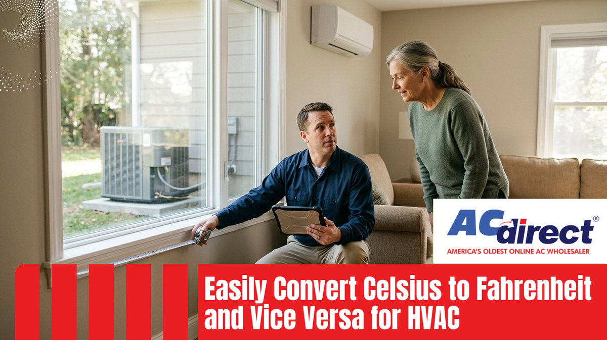 Easily Convert Celsius to Fahrenheit and Vice Versa for HVAC