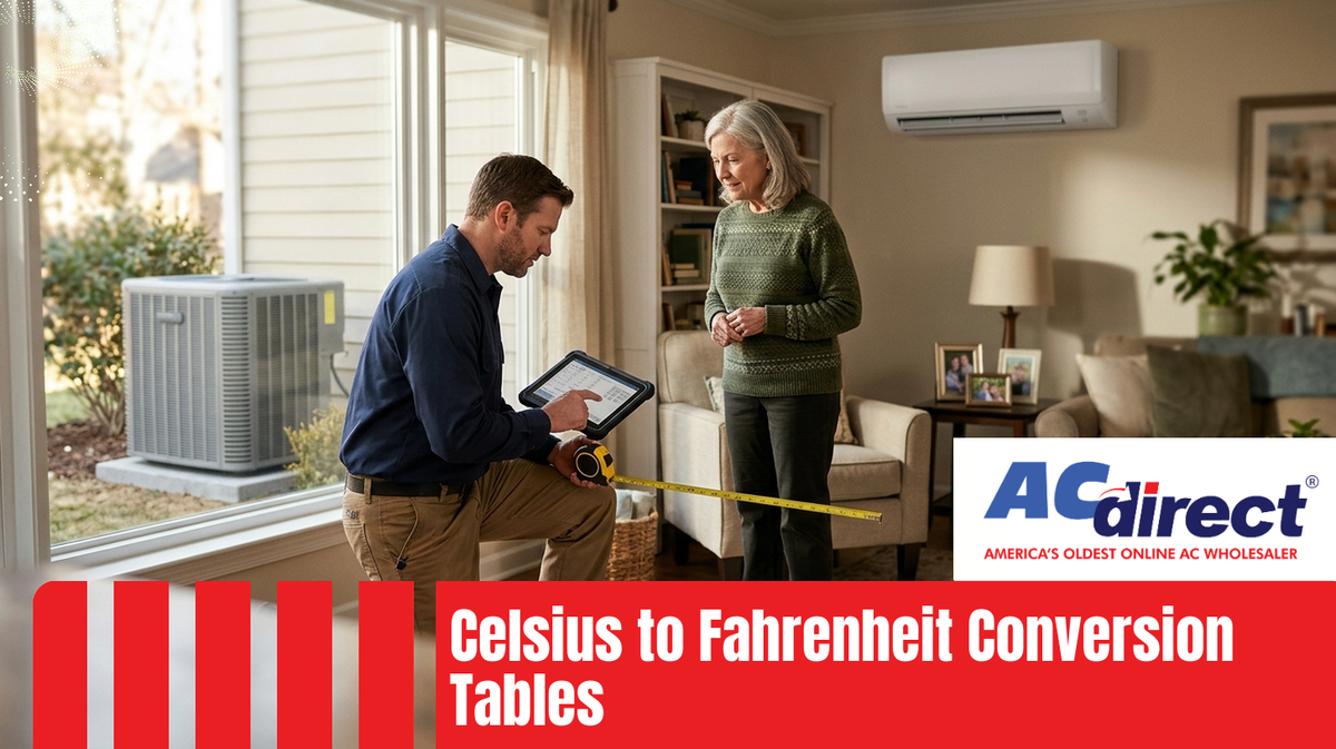 Easy Conversion Tables: Celsius to Fahrenheit for HVAC