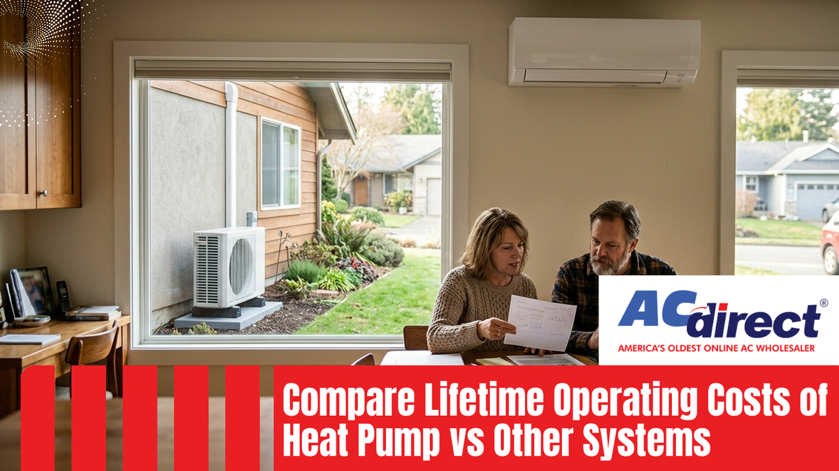 Compare Lifetime Operating Costs of Heat Pump vs Other Systems