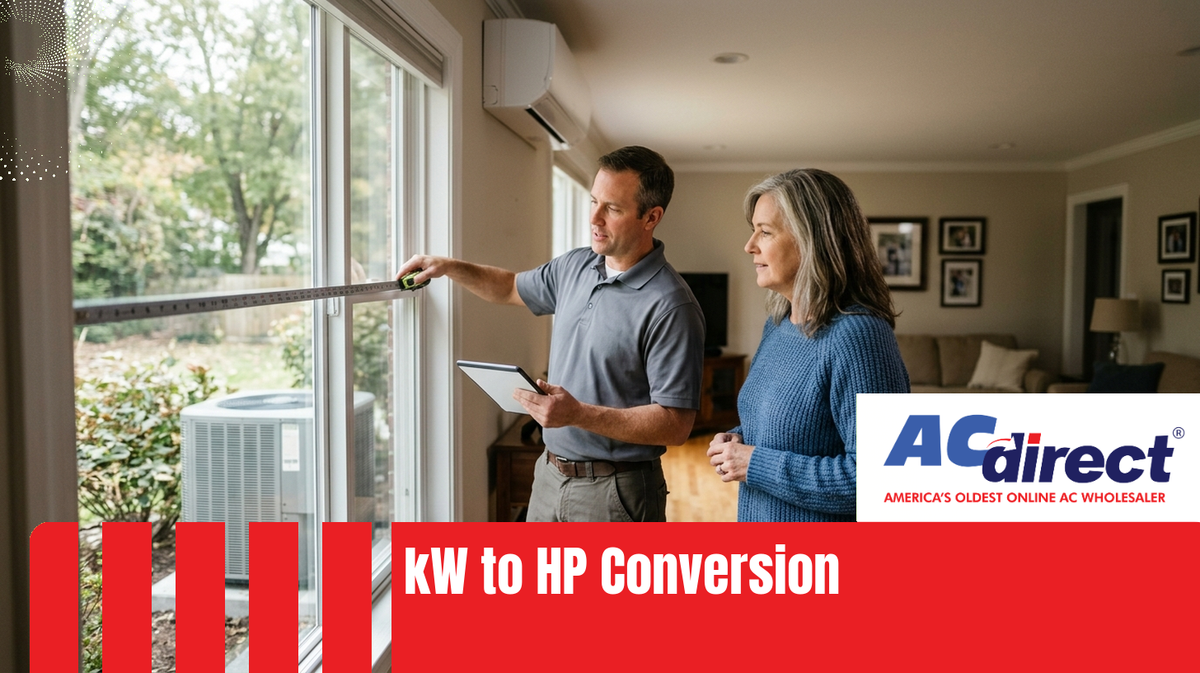 kW to HP Conversion: Sizing Your AC Unit Correctly