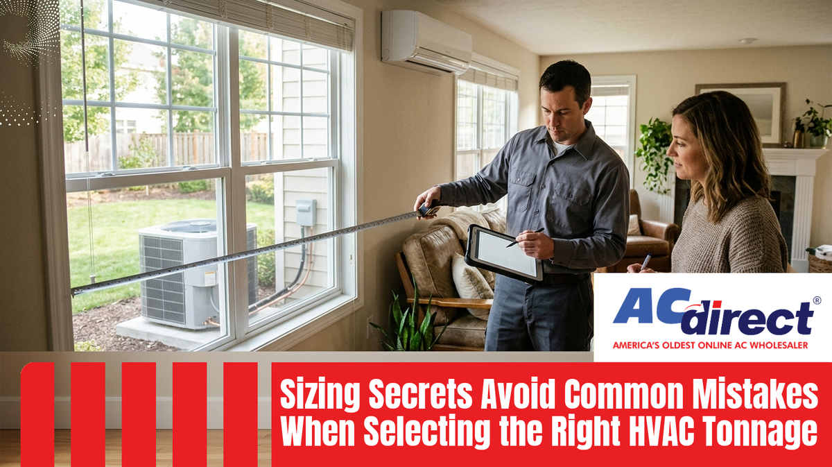 Sizing Secrets Avoid Common Mistakes When Selecting the Right HVAC Tonnage
