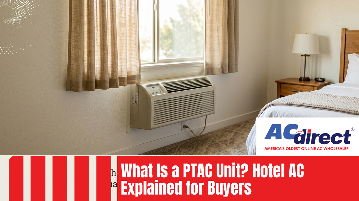 What Is a PTAC Unit? Hotel AC Explained for Buyers