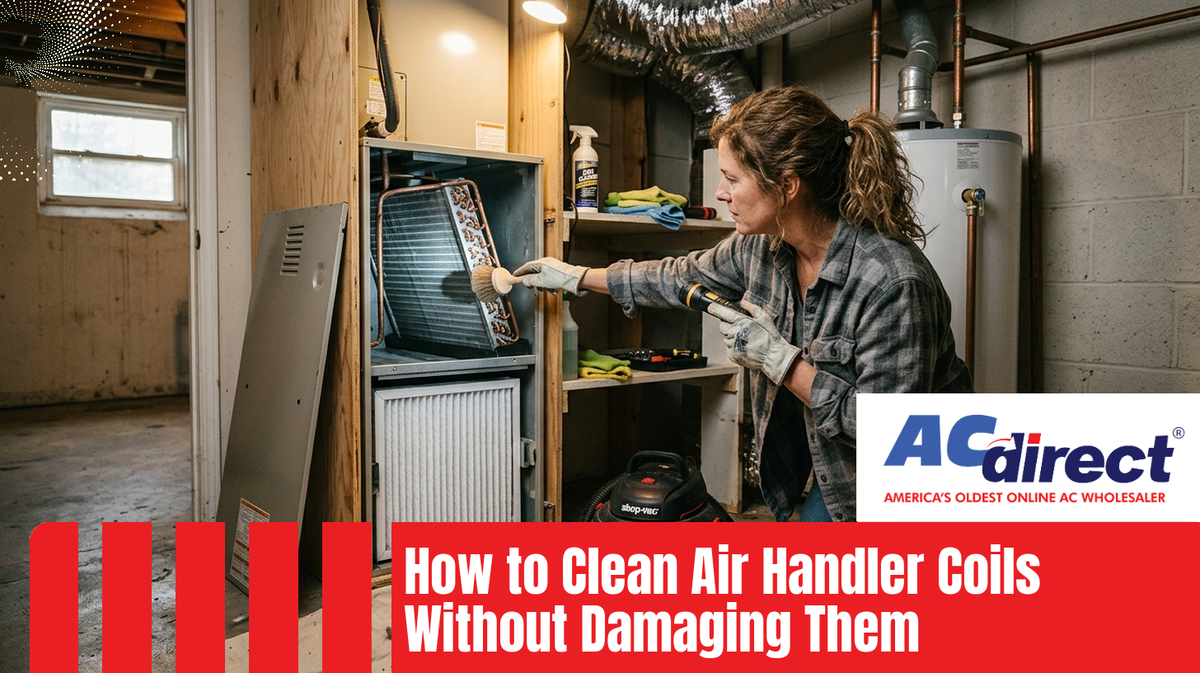 How to Clean Air Handler Coils Without Damaging Them