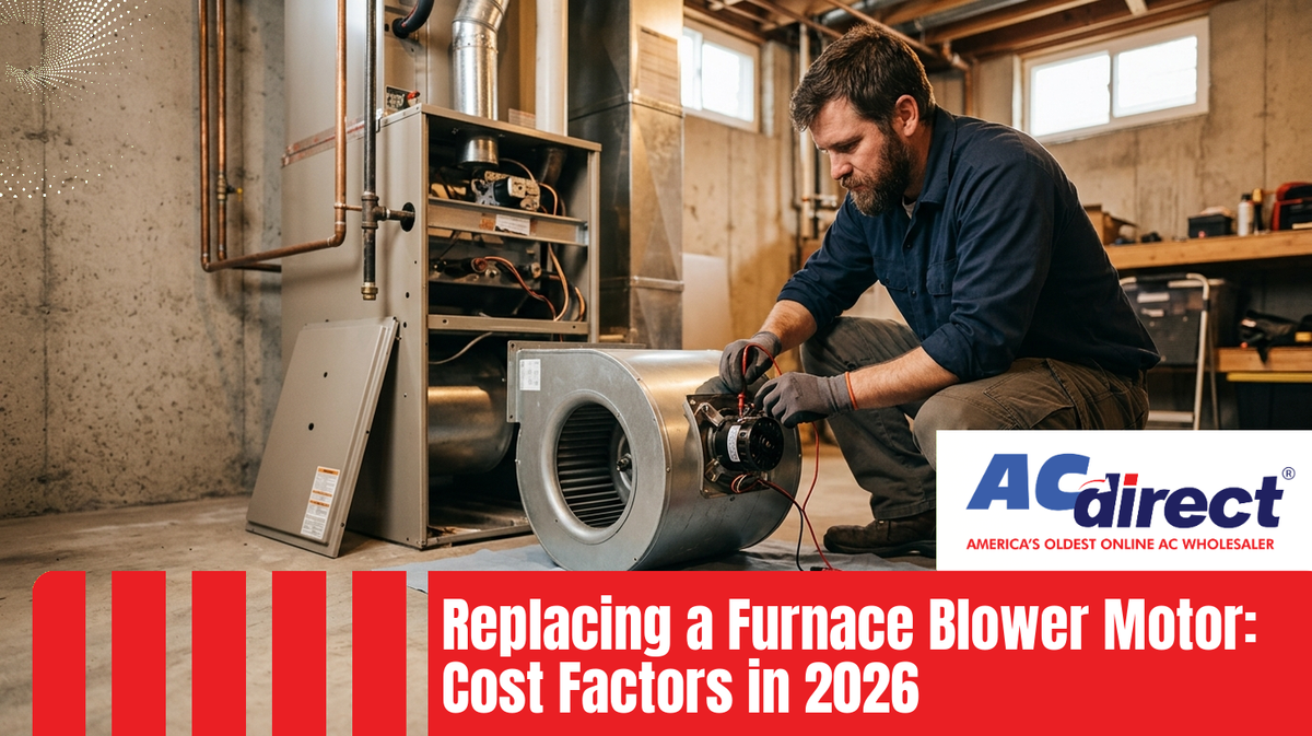 Replacing a Furnace Blower Motor: Cost Factors in 2026