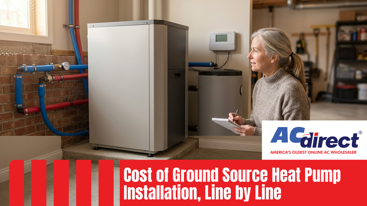 Cost of Ground Source Heat Pump Installation, Line by Line