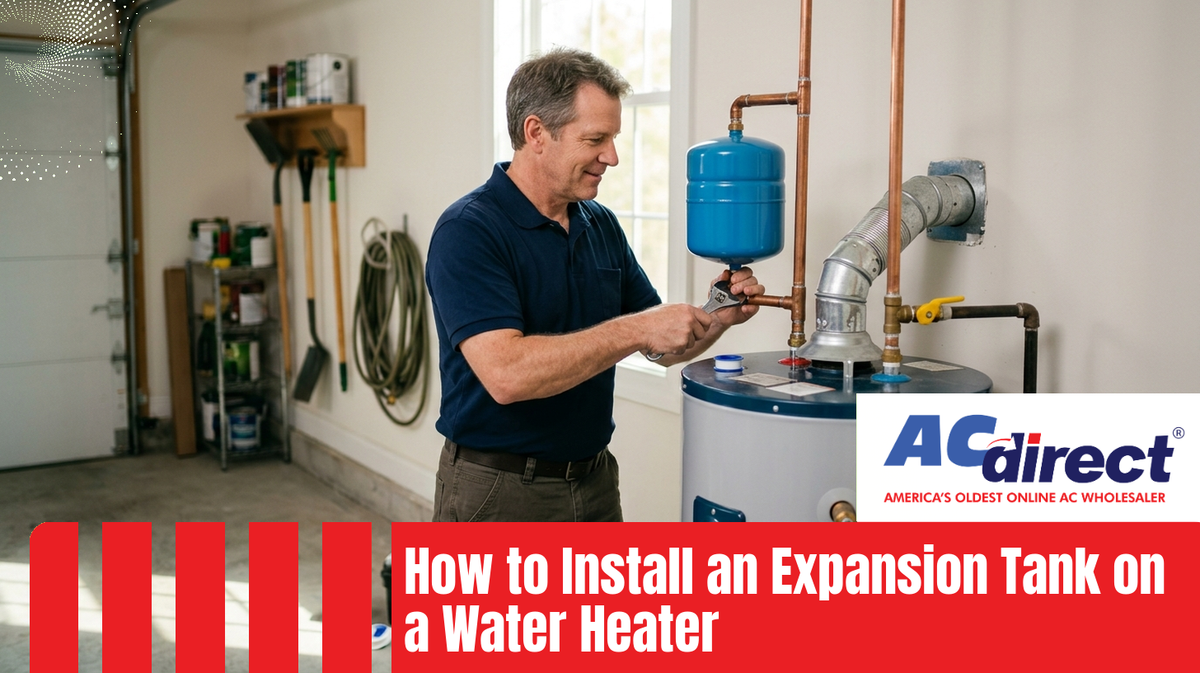 How to Install an Expansion Tank on a Water Heater