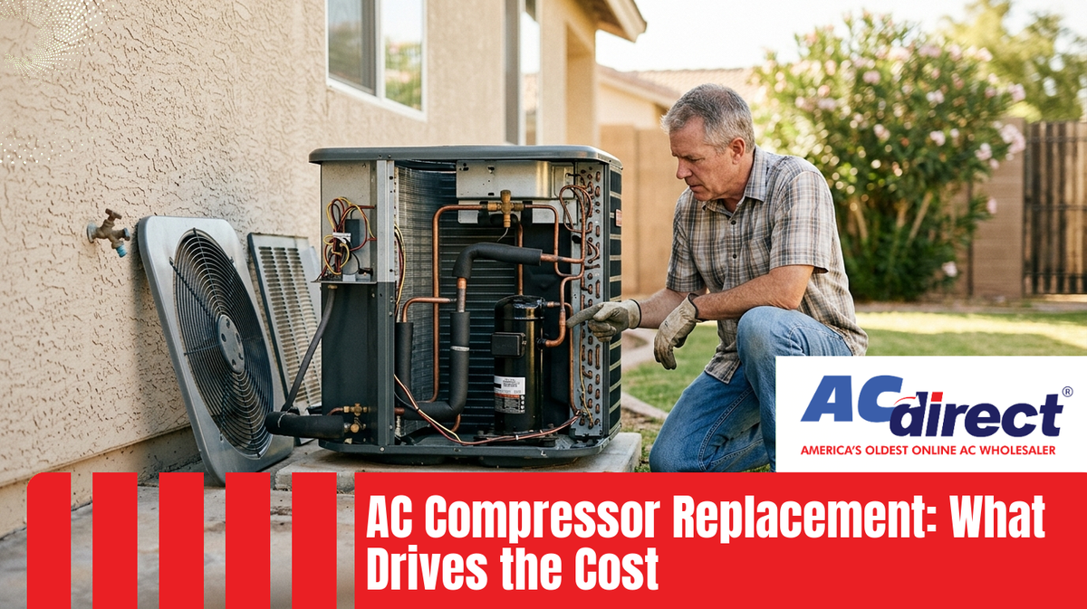 AC Compressor Replacement: What Drives the Cost