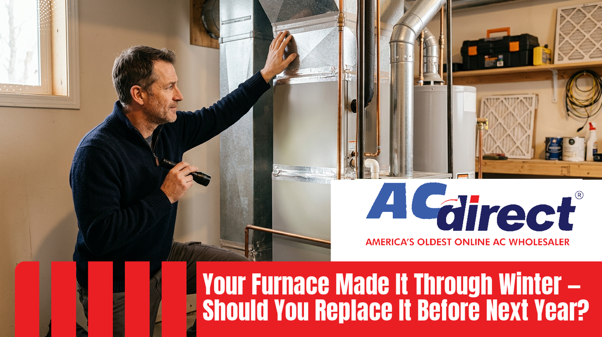 Featured image for blog post: Your Furnace Made It Through Winter — Should You Replace It Before Next Year?