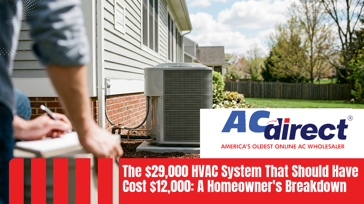 Featured image for blog post: The $29,000 HVAC System That Should Have Cost $12,000: A Homeowner's Breakdown