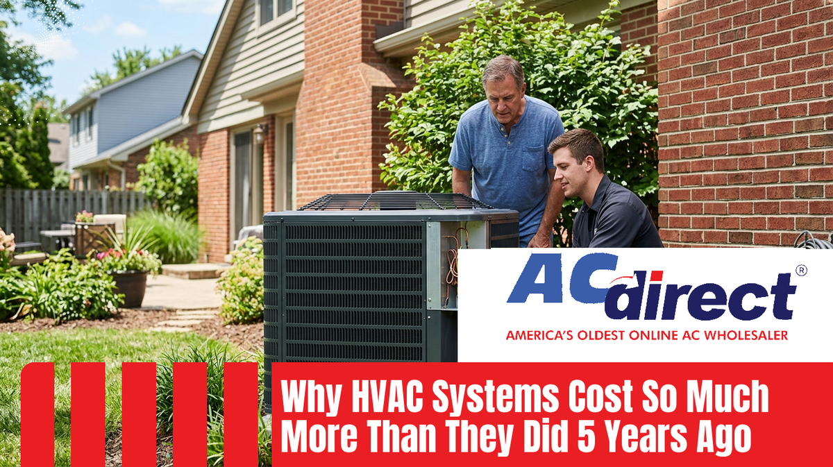 Featured image for blog post: Why HVAC Systems Cost So Much More Than They Did 5 Years Ago
