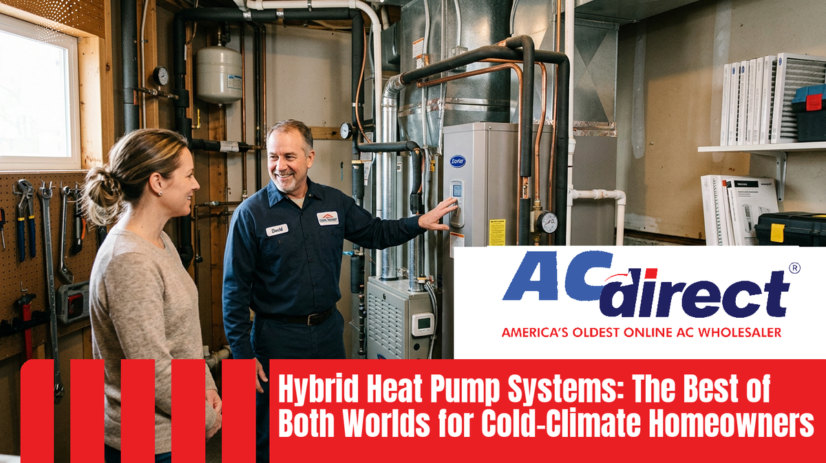 Featured image for blog post: Hybrid Heat Pump Systems: The Best of Both Worlds for Cold-Climate Homeowners