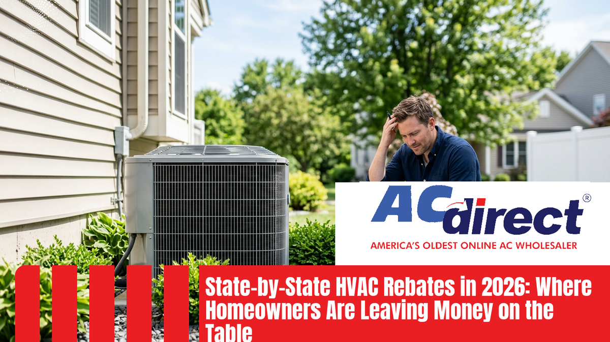 Featured image for blog post: State-by-State HVAC Rebates in 2026: Where Homeowners Are Leaving Money on the Table