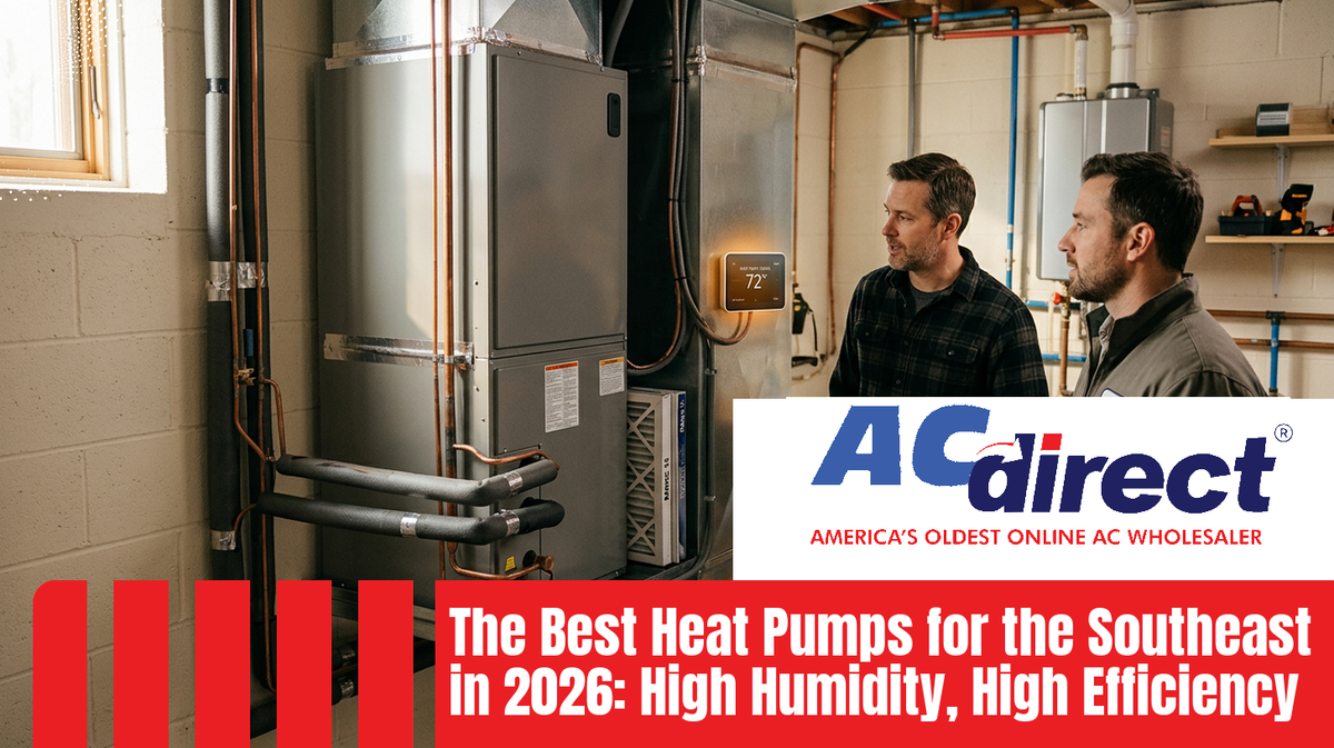 Featured image for blog post: The Best Heat Pumps for the Southeast in 2026: High Humidity, High Efficiency