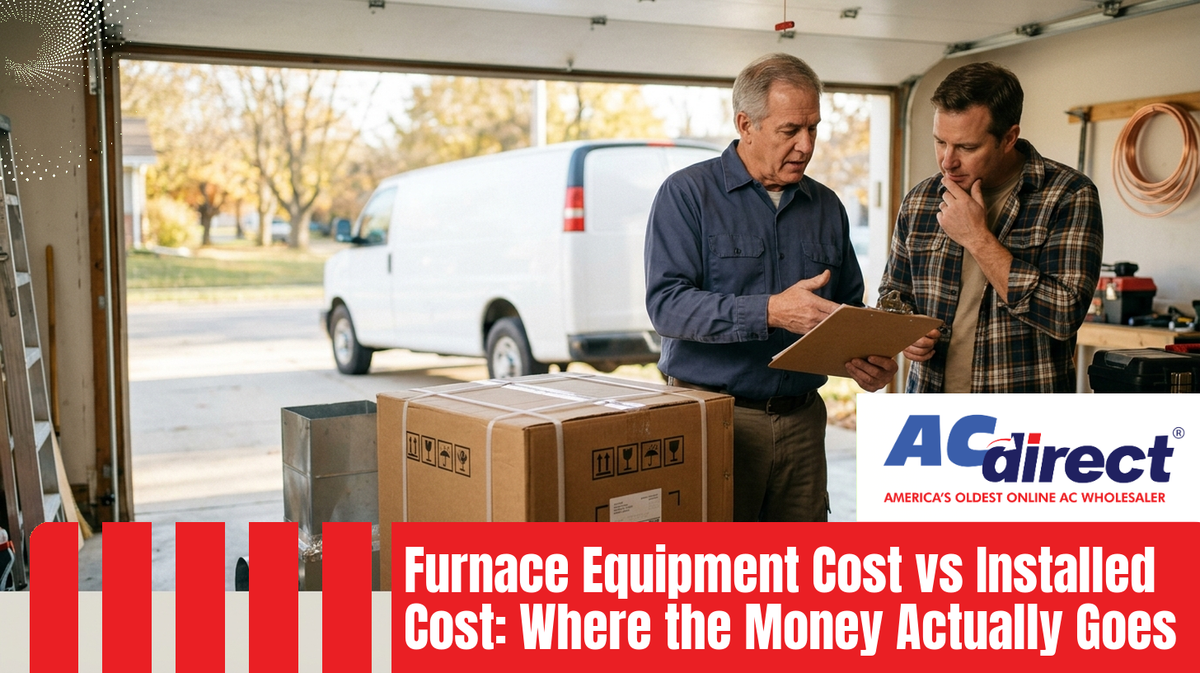 Furnace Equipment Cost vs Installed Cost: Where the Money Actually Goes