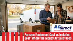 Furnace Equipment Cost vs Installed Cost: Where the Money Actually Goes