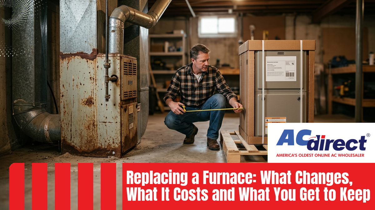 Replacing a Furnace: What Changes, What It Costs and What You Get to Keep